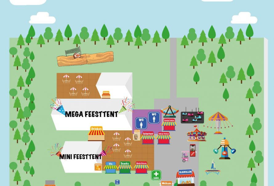 Nieuwe opzet evenemententerrein