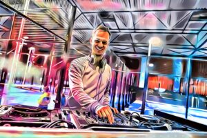 Dj Delight @ Peakz - cartoon
