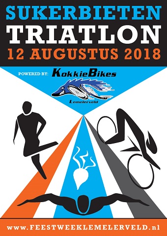Inschrijving van de KokkieBikes Sukerbieten triatlon 2018 geopend !!