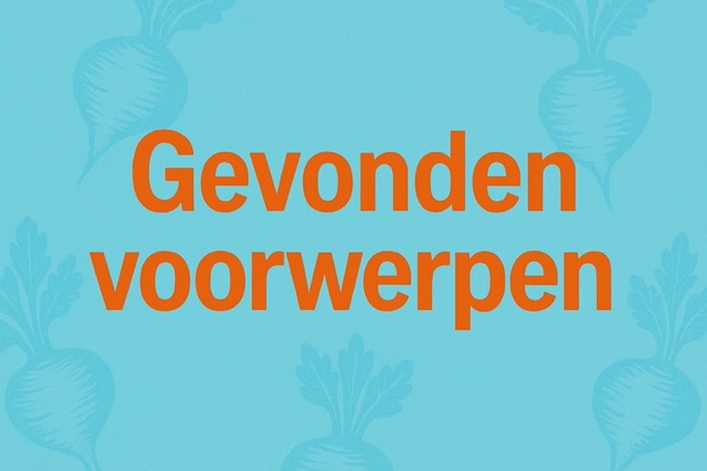 Gevonden voorwerpen, laatste kans!
